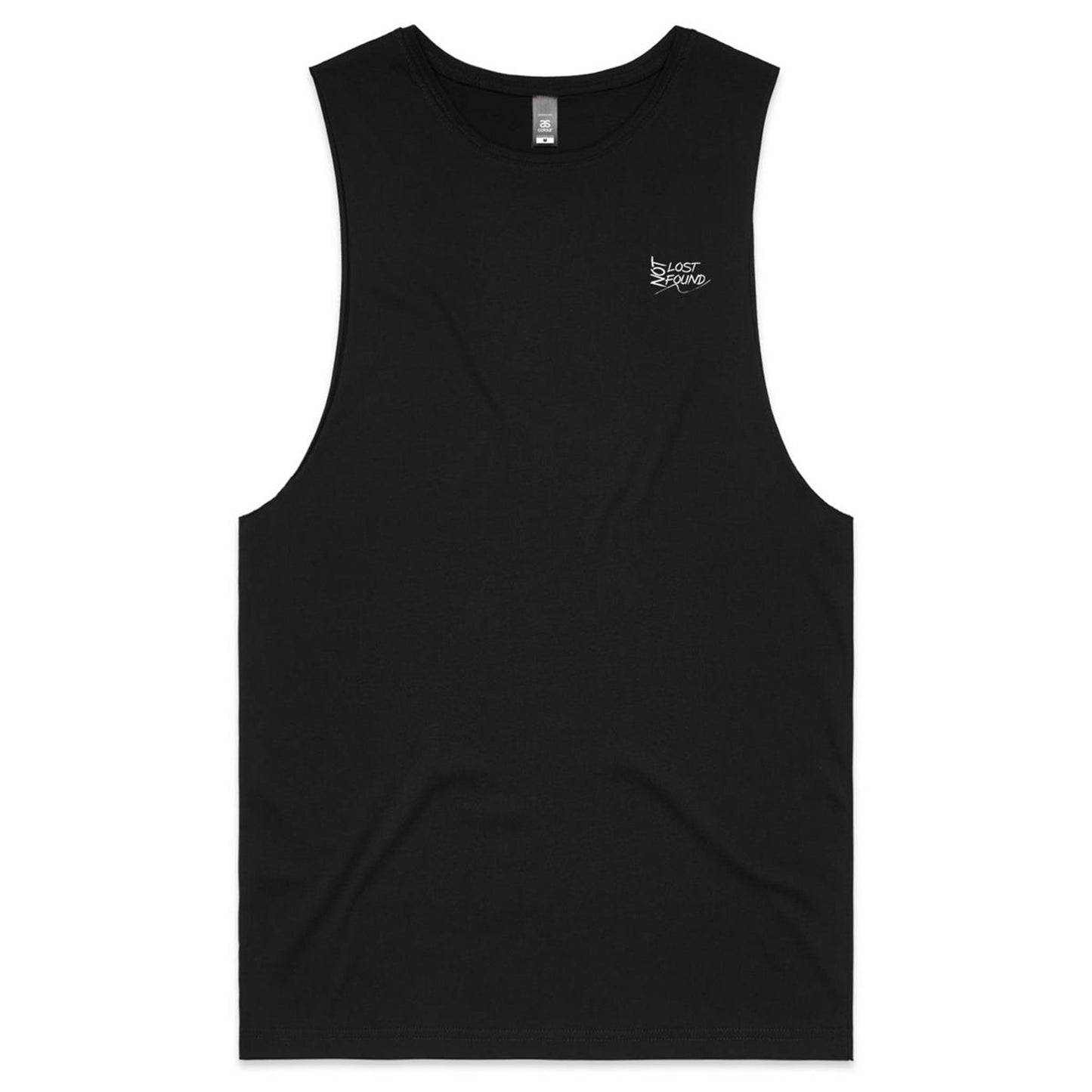 Not Lost Not Found Peace  - Mens Tank Tee