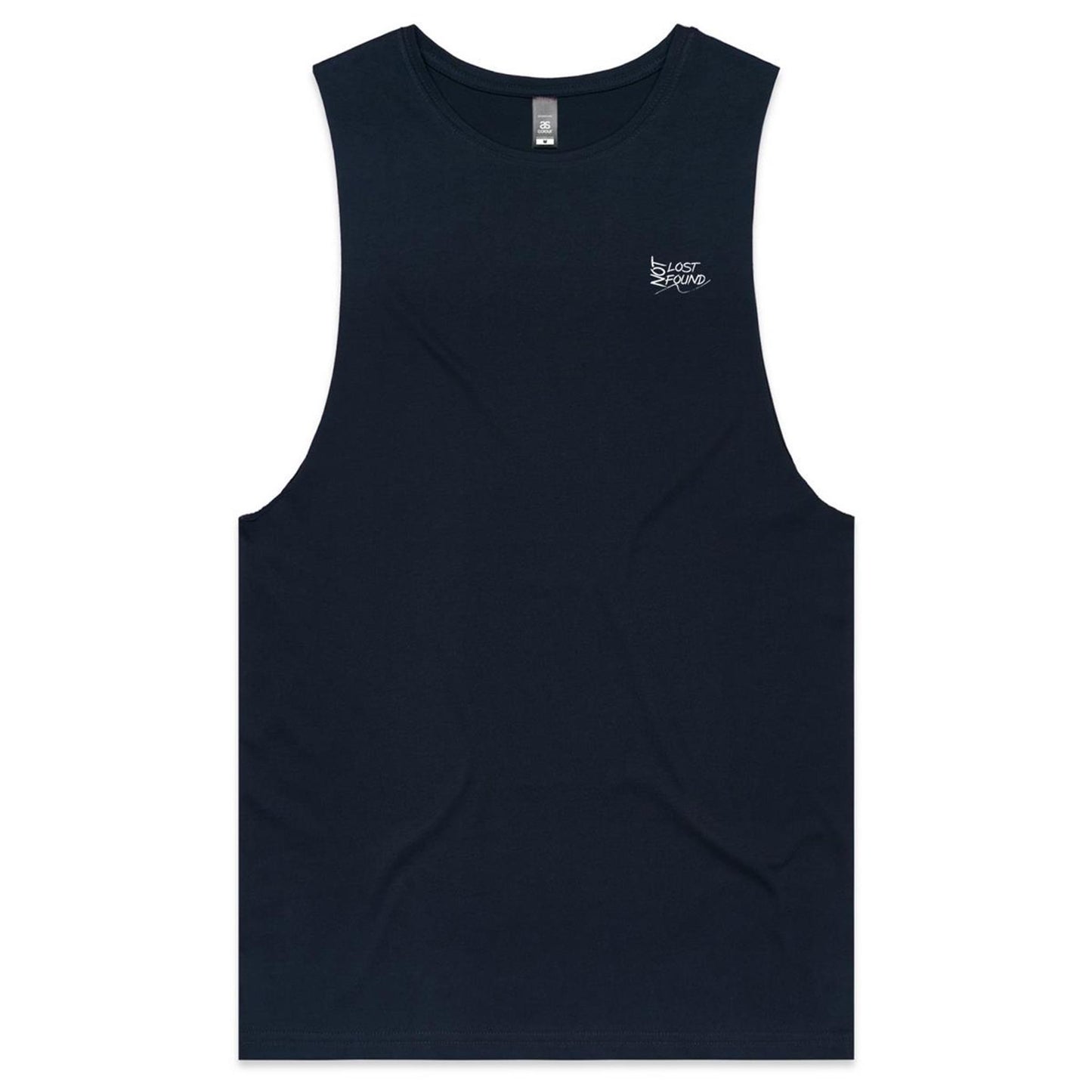 Not Lost Not Found Peace  - Mens Tank Tee