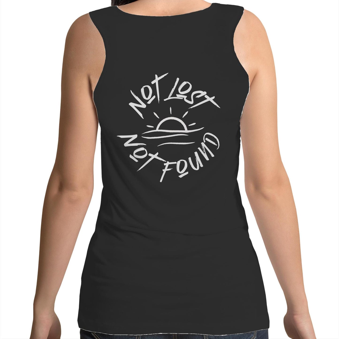 Not Lost Not Found - Womens Singlet